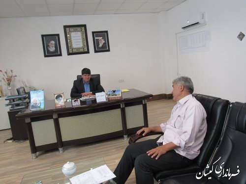 ملاقات عمومی فرماندار گمیشان با مردم برگزار شد