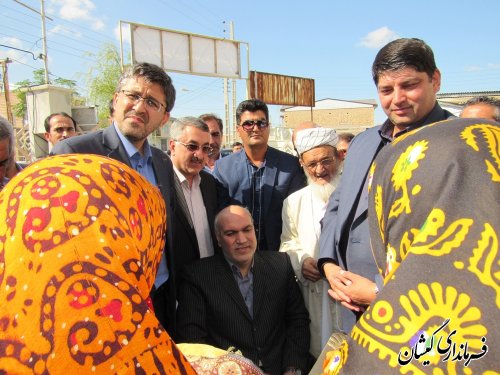 جشن آغاز برداشت میگو در شهرستان گمیشان برگزار شد