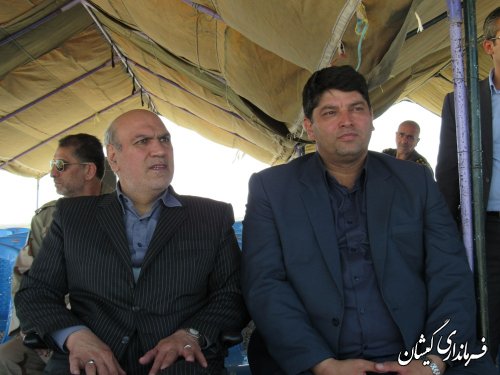 کانال های آبرسان اصلی سایت میگوی گمیشان افتتاح شد