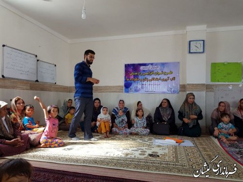 بازدید مدیر کل بانوان و خانواده استانداری از طرح توان افزایی بانوان شهرستان گمیشان