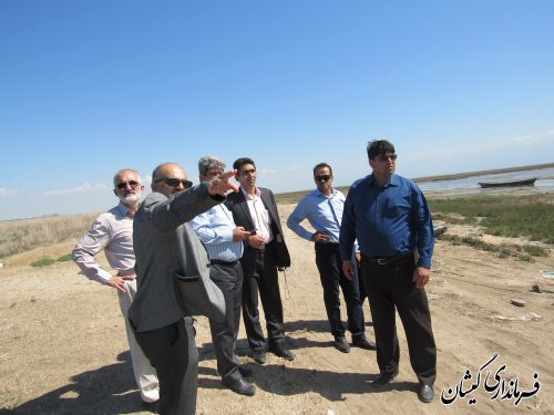 بازدید از محل های پیشنهادی اجرای تولید همزمان آب و برق در شهرستان