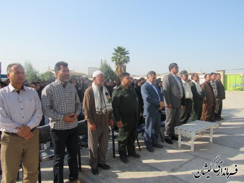 زنگ ایثار و شهادت در دبیرستان نمونه دولتی دخترانه شهید بهشتی نواخته شد