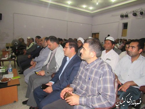 نشست بصیرتی کارکنان ادارات و نهادهای شهرستان گمیشان