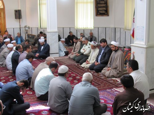 محفل انس با قرآن با حضور قاریان برجسته استان در شهرستان گمیشان برگزار شد