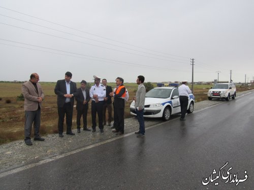 جلسه شورای ترافیک شهرستان گمیشان برگزار شد