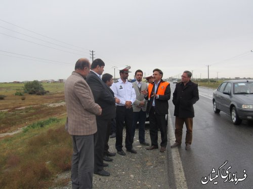 جلسه شورای ترافیک شهرستان گمیشان برگزار شد