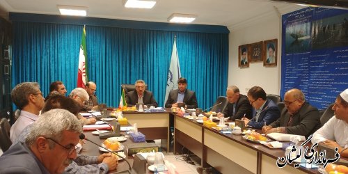 جلسه بررسی مشکلات شرکت های تعاونی پره شهرستان گمیشان برگزار شد