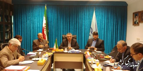 جلسه بررسی مشکلات شرکت های تعاونی پره شهرستان گمیشان برگزار شد