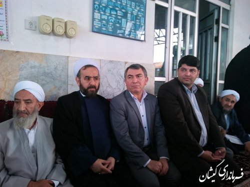حضور فرماندار گمیشان در مراسم فارغ التحصیلی طلاب حوزه علمیه حنفی شهر انبارالوم