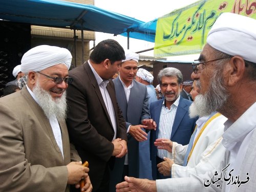 حضور فرماندار گمیشان در مراسم فارغ التحصیلی طلاب حوزه علمیه حنفی شهر انبارالوم