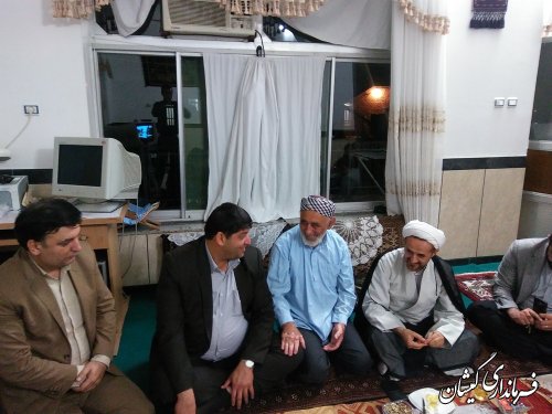 دیدار فرماندار گمیشان و مدیر کل فرهنگ و ارشاد اسلامی استان با هنرمندان شهرستان