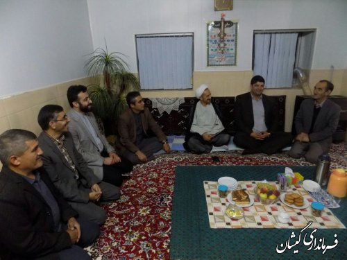دیدار فرماندار گمیشان و مدیر کل فرهنگ و ارشاد اسلامی استان با هنرمندان شهرستان