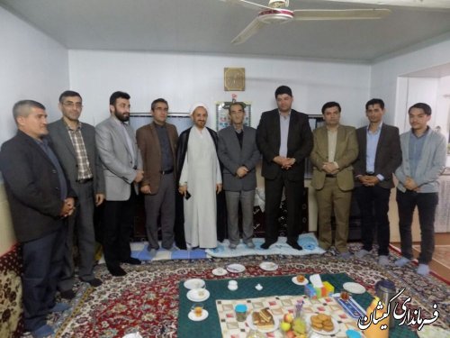 دیدار فرماندار گمیشان و مدیر کل فرهنگ و ارشاد اسلامی استان با هنرمندان شهرستان