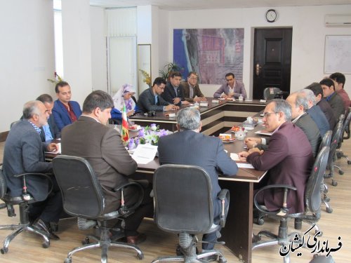 جلسه شورای اشتغال مددجویان تحت پوشش کمیته امداد امام(ره) شهرستان گمیشان