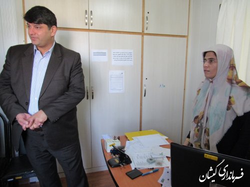 بازدید فرماندار از دانشگاه آزاد اسلامی مرکز گمیشان