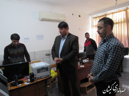بازدید فرماندار از دانشگاه آزاد اسلامی مرکز گمیشان
