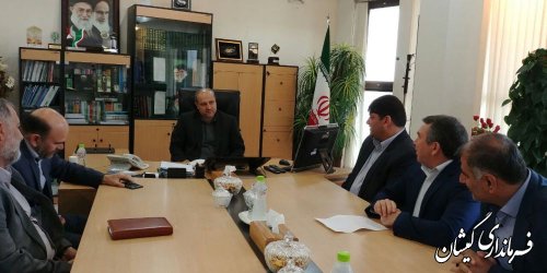 دیدار فرماندار گمیشان با استاندار جدید استان گلستان