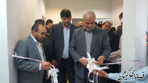 نمازخانه و فضای اداری ساختمان دادگستری شهرستان گمیشان افتتاح شد