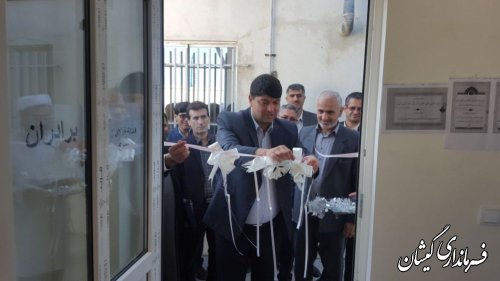 نمازخانه و فضای اداری ساختمان دادگستری شهرستان گمیشان افتتاح شد