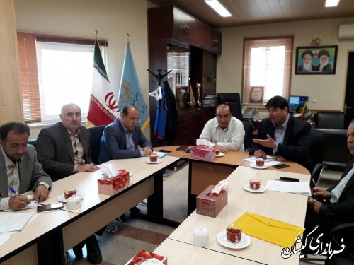 دیدار فرماندار گمیشان با مدیرکل بنیاد مسکن استان