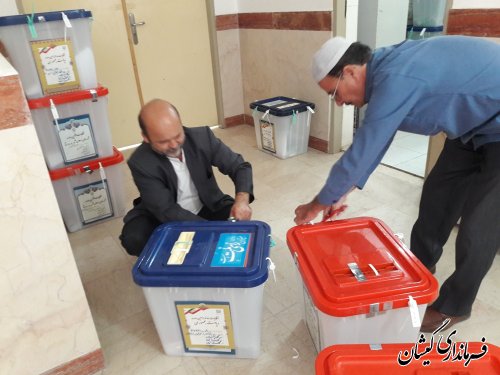امحاء اوراق داخل صندوق های اخذ رای انتخابات ریاست جمهوری و شورای اسلامی