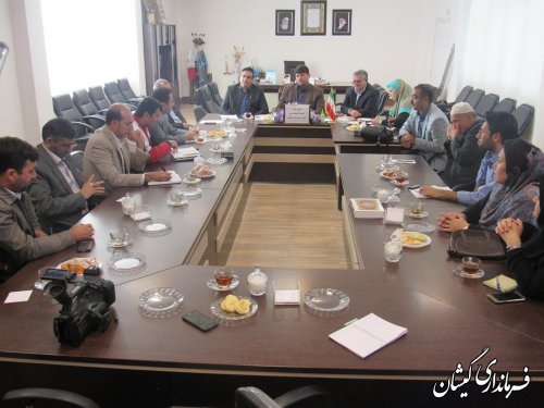 سومین جلسه انجمن کتابخانه های عمومی شهرستان گمیشان برگزار شد