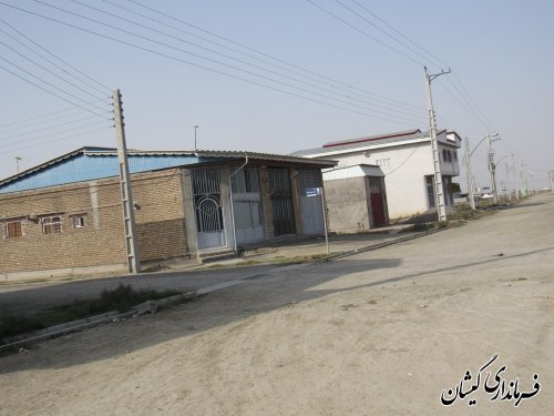 بازدید فرماندار گمیشان از جابجایی شبکه برق خروجی شهر گمیش تپه(جاده صفا ایشان)