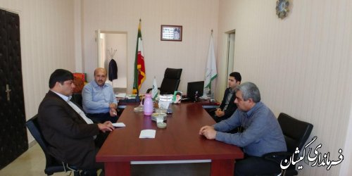 دیدار فرماندار گمیشان با مدیرکل مدیریت بحران استانداری