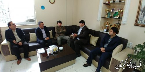 دیدار فرماندار گمیشان با مدیرکل بهزیستی استان