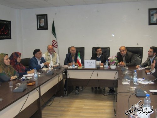 جلسه گروه کاری اشتغال بانوان شهرستان گمیشان برگزار شد