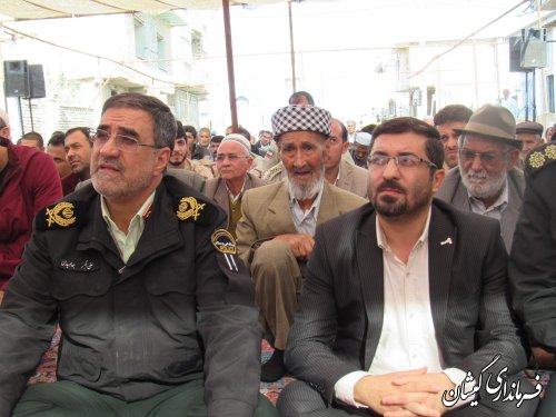 یادواره شهید آبروی محله شهرستان ویژه سرباز شهید مهدی کلته برگزار شد