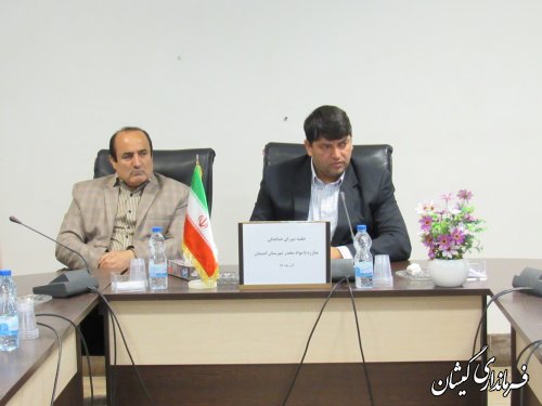 جلسه شورای هماهنگی مبارزه با مواد مخدر شهرستان برگزار شد