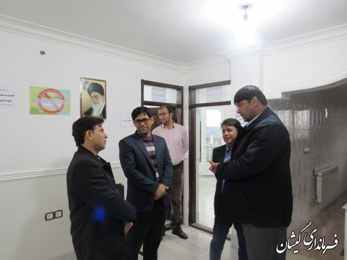 بازدید فرماندار گمیشان از اداره منابع طبیعی و آبخیزداری شهرستان