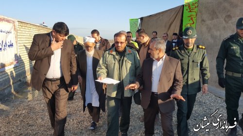 پنجمین بیمارستان تخصصی صحرایی شهدای عرصه سلامت در شهرستان گمیشان افتتاح شد