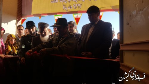 پنجمین بیمارستان تخصصی صحرایی شهدای عرصه سلامت در شهرستان گمیشان افتتاح شد
