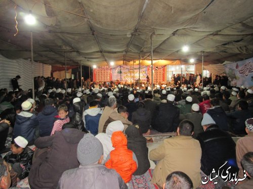 جشن میلاد رسول اکرم (ص) در دارالقرآن عاصمی شهر گمیش تپه برگزار شد