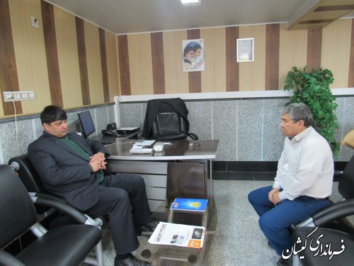 بازدید فرماندار گمیشان از بانک های سطح شهر گمیش تپه