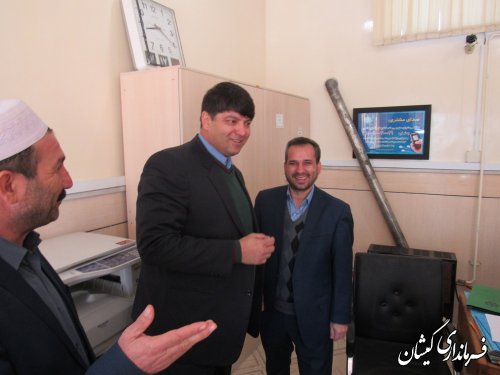 بازدید فرماندار گمیشان از بانک های سطح شهر گمیش تپه