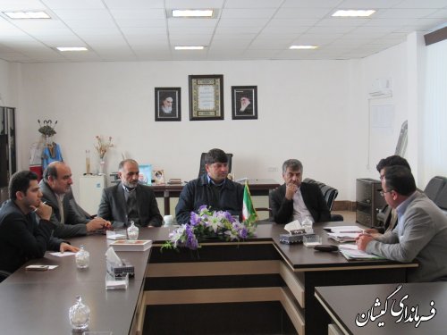 جلسه رسیدگی به اراضی بندر خواجه نفس شهرستان برگزار شد