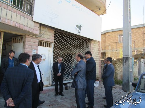 جلسه بررسی و تعیین مکان استقرار اداره ثبت اسناد و املاک شهرستان گمیشان