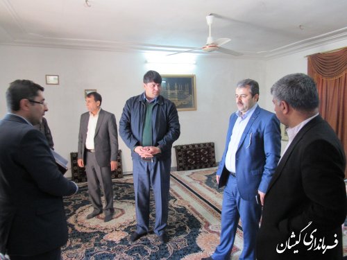 جلسه بررسی و تعیین مکان استقرار اداره ثبت اسناد و املاک شهرستان گمیشان