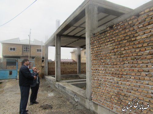 بازدید فرماندار گمیشان از پروژه های کمیته امداد امام(ره) شهرستان