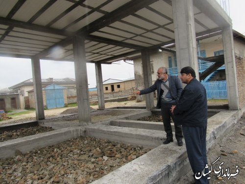بازدید فرماندار گمیشان از پروژه های کمیته امداد امام(ره) شهرستان