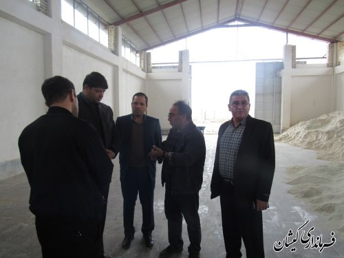بازدید فرماندار گمیشان از شرکت تعاونی تولید کود آلی ترشیز