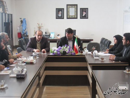 جلسه کمیسیون اقوام، فرق و مذاهب شهرستان گمیشان