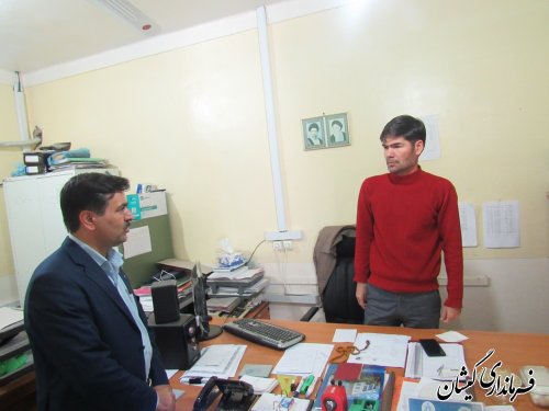 دیدار مدیر کل دفتر امور شهری و شوراها با فرماندار گمیشان