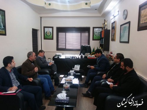 استقرار دفتر تعاون روستایی و احداث مراکز نگهداری جو در شهرستان