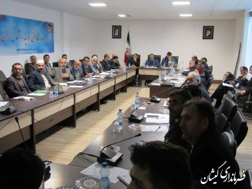 جلسه ستاد اشتغال شهرستان گمیشان برگزار شد
