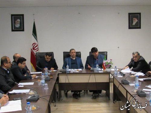 جلسه ستاد اشتغال شهرستان گمیشان برگزار شد
