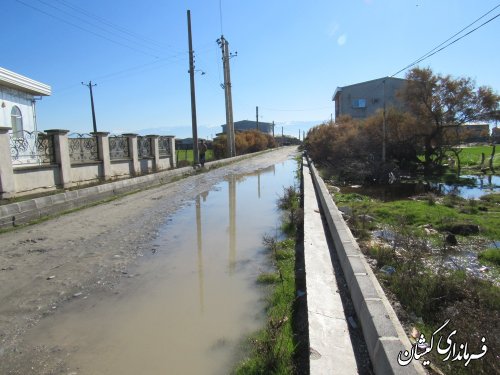 بازدید فرماندار گمیشان از روستاهای دهنه و توماجلر چارقلی